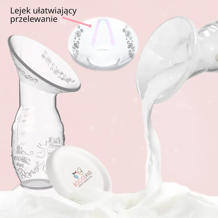 Bocioland Silikonowy odciągacz pokarmu