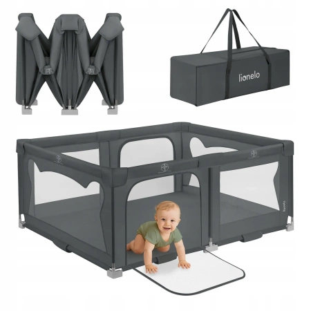 Lionelo Kojec dla dziecka Florence Grey Graphite