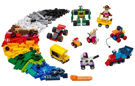 Klocki na kołach Lego Classic 11014