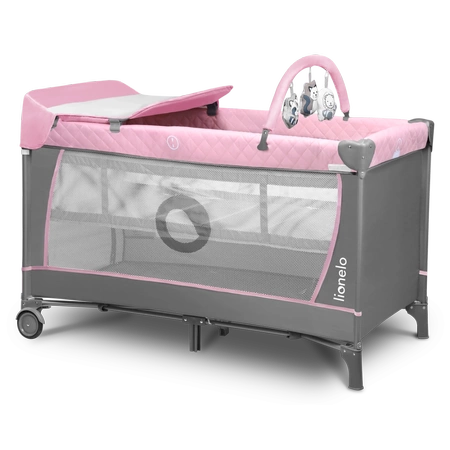 Lionelo Łóżeczko turystyczne Flower