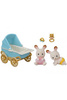  Sylvanian Families Bliźniaki królików z wózkiem dziecięcym