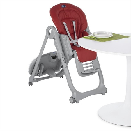 Krzesełko do karmienia Polly Magic Relax Red Passion Chicco