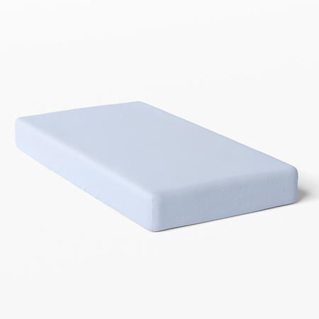 Eevi Prześcieradło bawełniane 70 x 140 Jasny niebieski