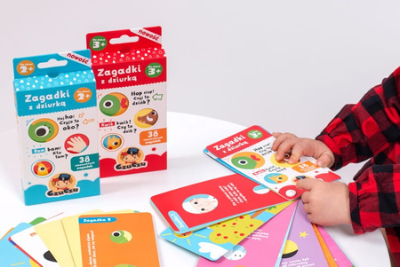 CzuCzu - Zagadki z dziurką dla dzieci 3+