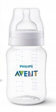 Philips Avent Butelka dla niemowląt 260 ml smok 1m+ SCY103/01