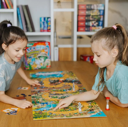 Trefl Gra rodzinna Spy Guy Junior Dinozaury