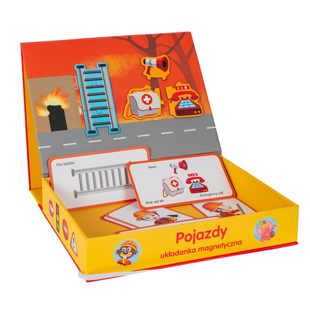Smily Play Układanka magnetyczna Straż