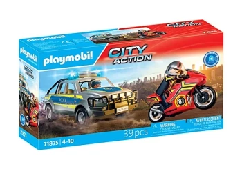 Playmobil Pościg policyjnym pick-upem 71875