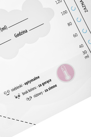Bocioland Woreczki do przechowywania pokarmu - 30 szt.