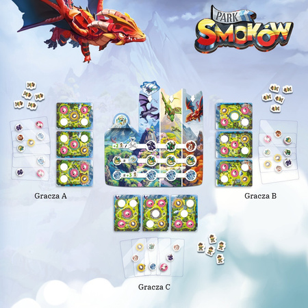 Gra planszowa Park Smoków