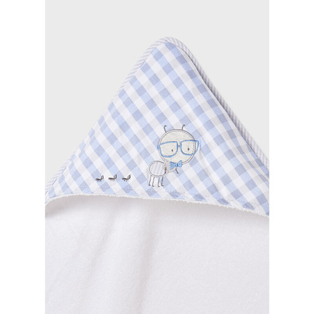 Mayoral Ręcznik z kapturkiem dla niemowląt 9131-62 Dream blue