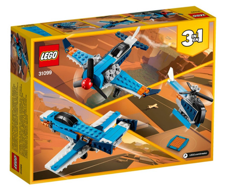 Samolot śmigłowy 31099 Lego Creator 3 w 1