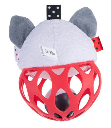 Balibazoo Kot piłka - grzechotka sensory