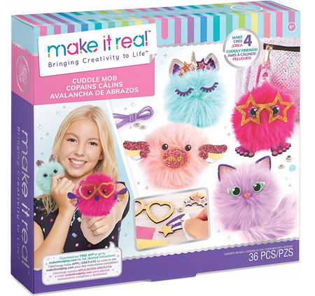 Make It Real Zestaw do tworzenia breloczków Puszysty przyjaciel 1409
