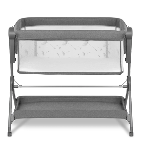 Lionelo Leonie Plus łóżeczko dostawne Grey Stone