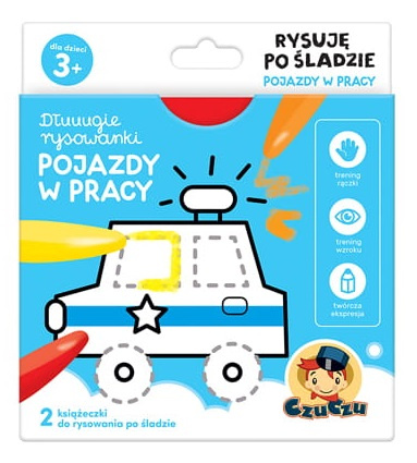 CzuCzu - Dłuuugie rysowanki. Rysuję po śladzie. Pojazdy w pracy