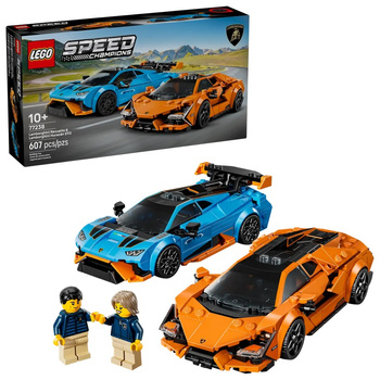 Lego 77238 Speed Champions Lamborghini Revuelto i Huracan STO