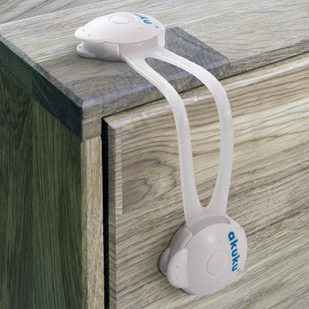 Akuku Zabezpieczenie do szafek i szuflad 16 cm