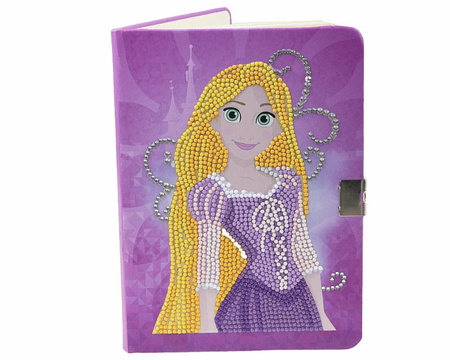 Epee Crystal Art - Sekretny Pamiętnik z mozaiką diamentową Roszpunka