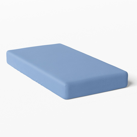 Eevi Prześcieradło bawełniane 60 x 120 Ciemny niebieski