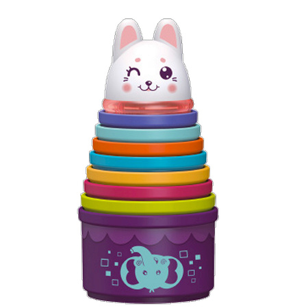 Smily Play Sorter Zamek Króliczka Piramidka 58 cm