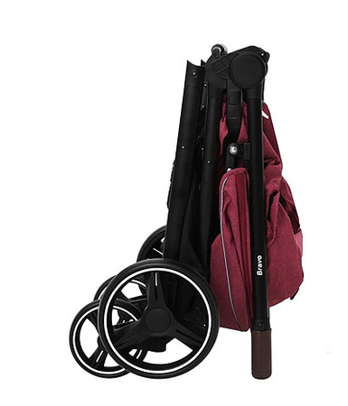 Carrello Wózek spacerowy Bravo 2022 Serious Grey