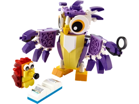 Lego Creator 3 w 1 Fantastyczne leśne stworzenia 31125