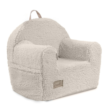 Albero Mio Fotelik piankowy Teddy Beż