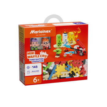 Marioinex Mini Waffle City: Akcja Strażacka
