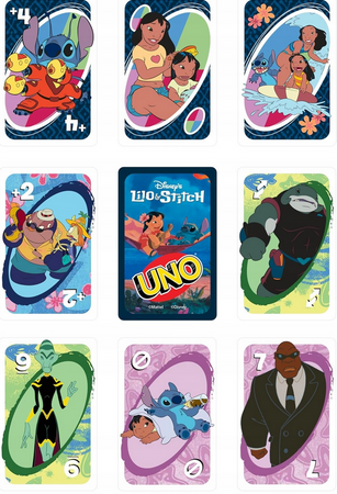Mattel Gra UNO Lilo & Stitch