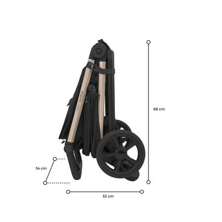 Espiro Wózek spacerowy Pearl 10 Black Pearl