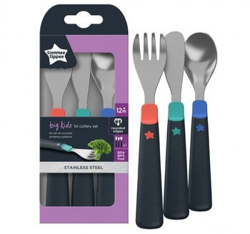 Tommee Tippee Sztućce metalowe Big Kid
