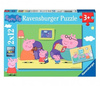 Puzzle Świnka Peppa 2x12 Elementów Ravensburger