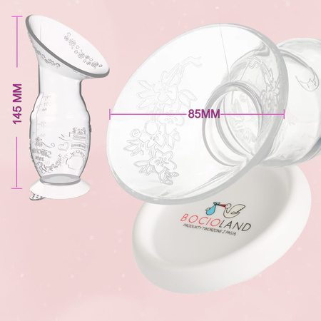 Bocioland Silikonowy odciągacz pokarmu