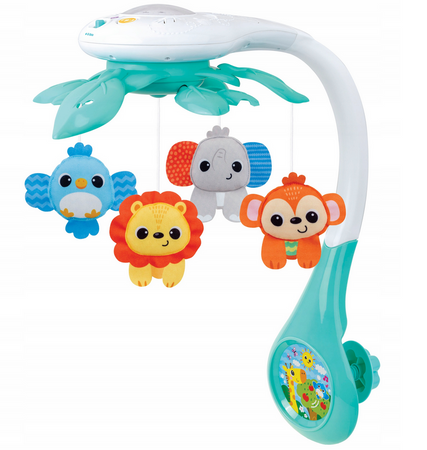 Winfun Dżungla Muzyczna karuzela z projektorem