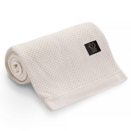 Kocyk bambusowy CLOVER white pearl Yosoy