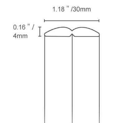 SafeTeddy Bezbarwna taśma zabezpieczająca krawędzie