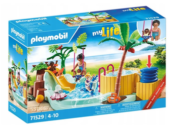 Playmobil 71529 Basen dla dzieci z jacuzzi