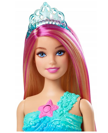 Mattel Barbie Malibu Syrenka Migoczące światełka HDJ36