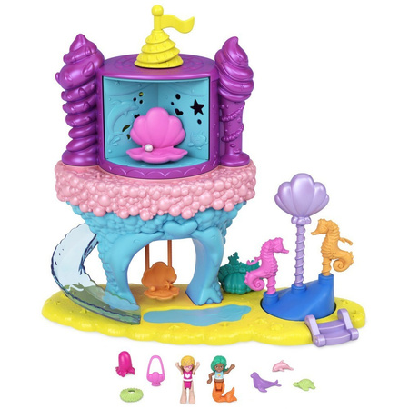Mattel Polly Pocket - Zestaw Lunapark Zatoka Syren
