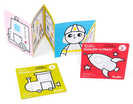 CzuCzu - Dłuuugie rysowanki. Rysuję po śladzie. Pojazdy w pracy