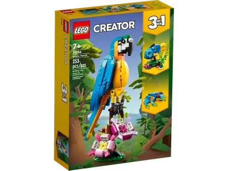 Lego Creator 3 w 1 Egzotyczna papuga 31136