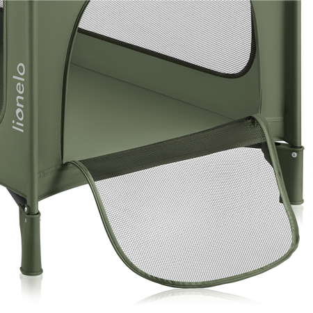 Lionelo Łóżeczko turystyczne Jasmin Easy Fold Green Olive