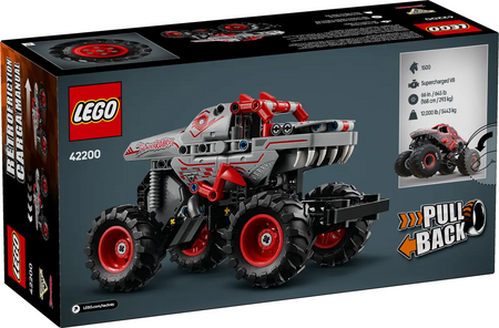 Lego 42200 Technic Monster Jam ThunderROARus z napędem typu pull-back