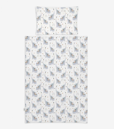 Pościel 2-elementowa dziecięca 135x100 Elephant World Albero Mio
