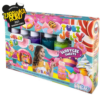 Tuban Tubi Jelly Zestaw Słodycze 6 kolorów