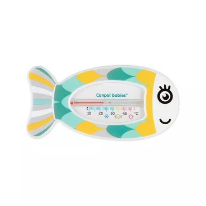 Canpol babies termometr do kąpieli dla niemowląt RYBKA zielony
