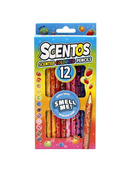 Scentos Pachnące Kredki Ołówkowe 12 szt.