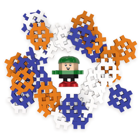 Zestaw klocków Connect Pocket Boy: Adi