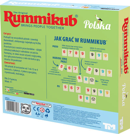 Tm Toys Gra Rummikub Polska